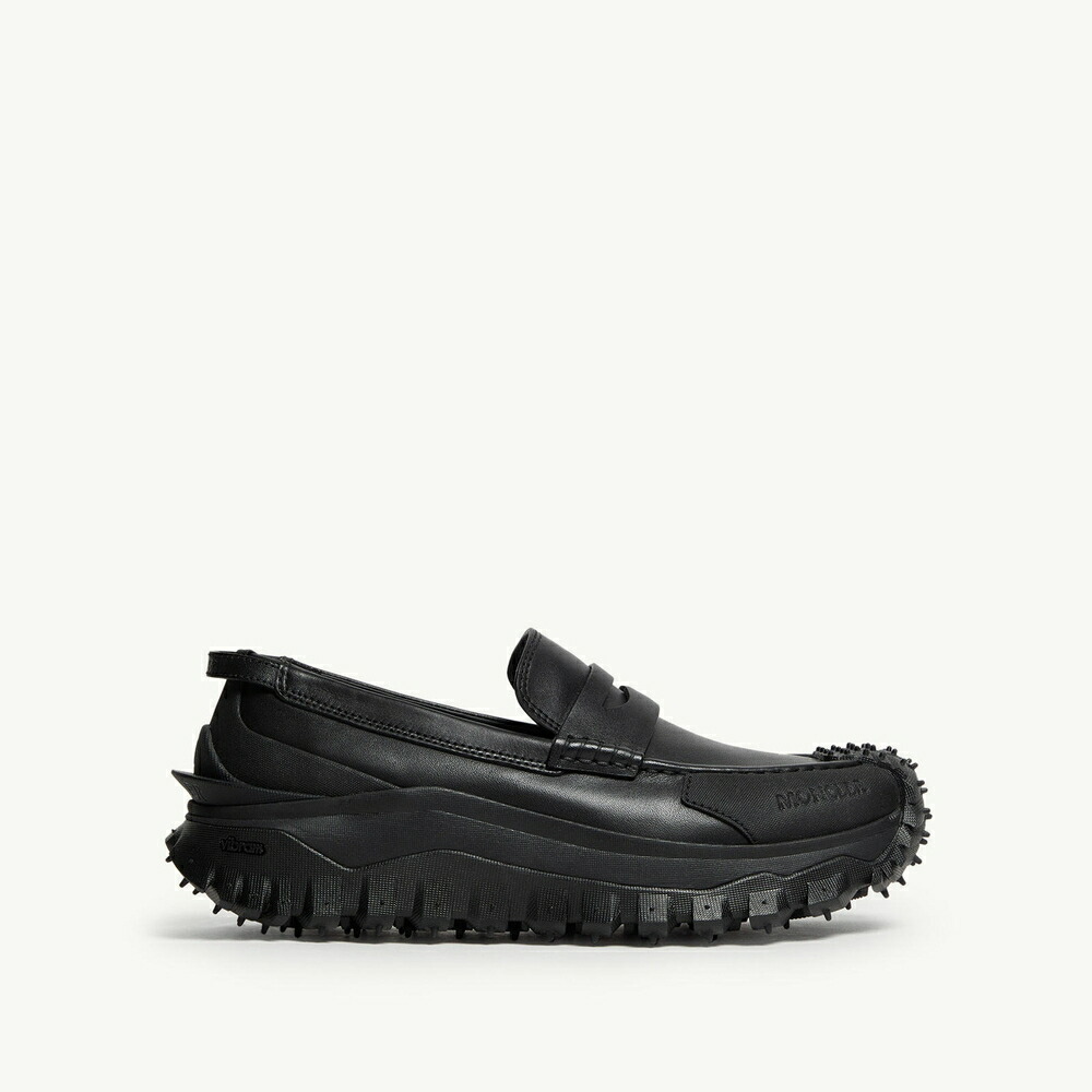 極美品✨モンクレール　MONCLER ローファー　チャンキーヒール　レザー　厚底 極美品✨モンクレール MONCLER ローファー チャンキーヒール