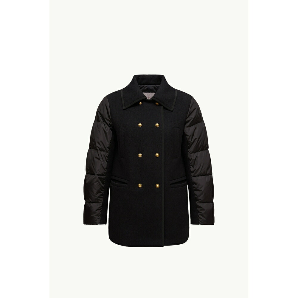 2025/26秋冬 MONCLER モンク軌跡 レディースCHAILLO WOOL LONG DOWN JACKET落ち込む上衣【Nero 】【貨物輸送無料】【置き目品】