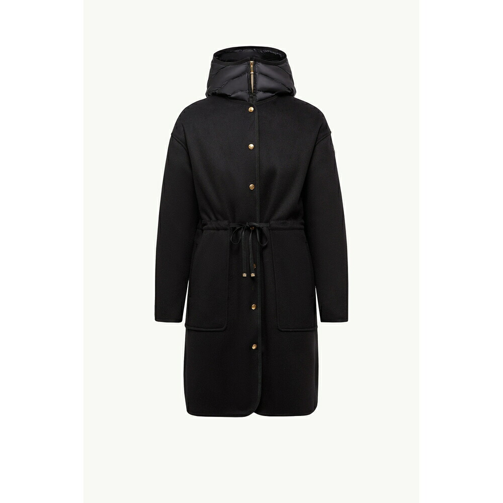 2025/26秋冬 MONCLER モンク軌跡 レディースBONREPOSSE 3-IN-1 WOOL AND CASHMERE落ち込む上衣【Nero 】【貨物輸送無料】【置き目品】