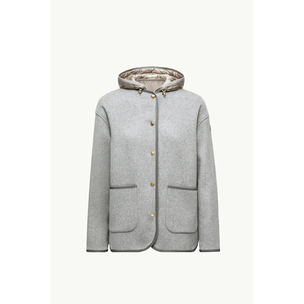 2025/26秋冬 MONCLER モンク軌跡 レディースREPOSSE 3-IN-1 WOOL AND CASHMERE落ち込む上衣【Grigio 】【貨物輸送無料】【置き目品】