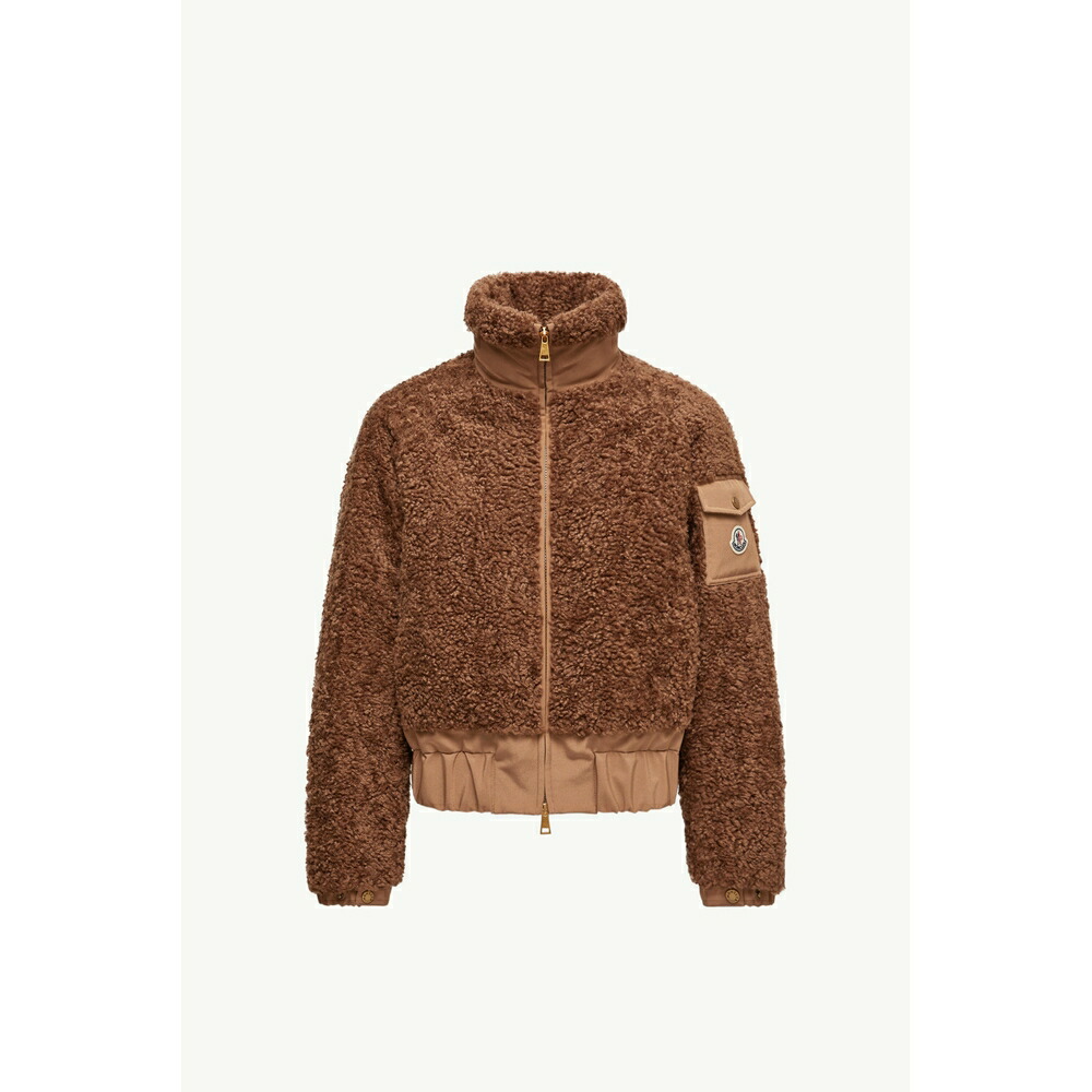 2025/26秋冬 MONCLER モンクレール レディースCOLIGNY SHORT DOWN JACKET WITH TEDDYダウンジャケット【Marrone 】【送料無料】【正規品】 170,000円