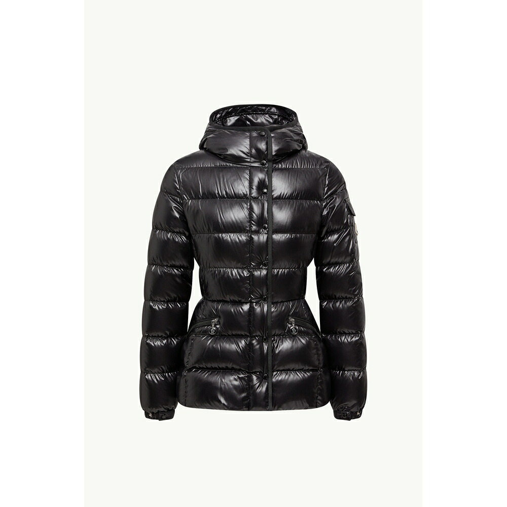 2025/26秋冬 MONCLER モンク軌跡 レディースBARANTE SHORT DOWN JACKET WITH HOOD落ち込む上衣【Nero 】【貨物輸送無料】【置き目品】