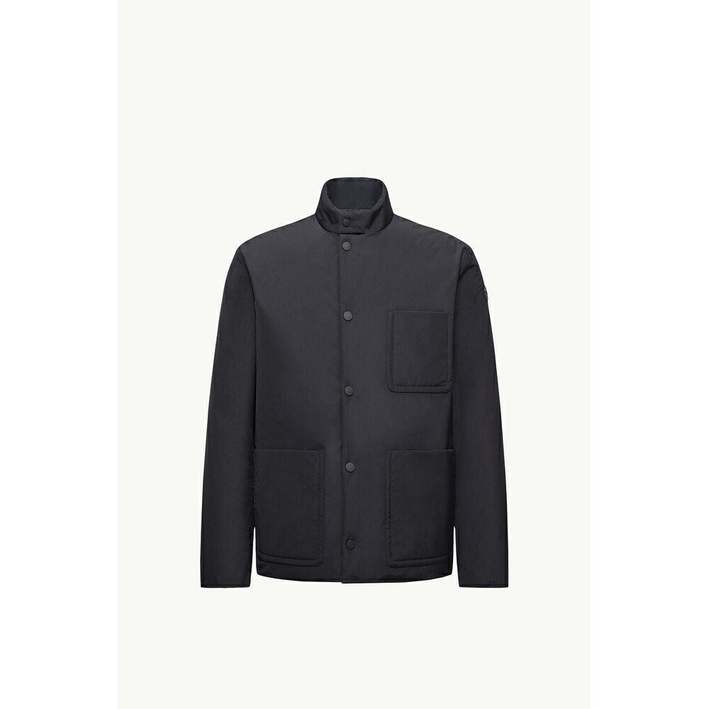 2025/26秋冬 MONCLER モンク軌跡 メンズOUILLE REVERSIBLE SHORT DOWN JACKET落ち込む上衣【Nero 】【貨物輸送無料】【置き目品】