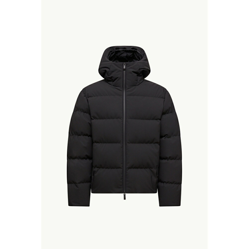2025/26秋冬 MONCLER モンク軌跡 メンズLANGUEDOC SHORT DOWN JACKET WITH HOOD落ち込む上衣【Nero 】【貨物輸送無料】【置き目品】