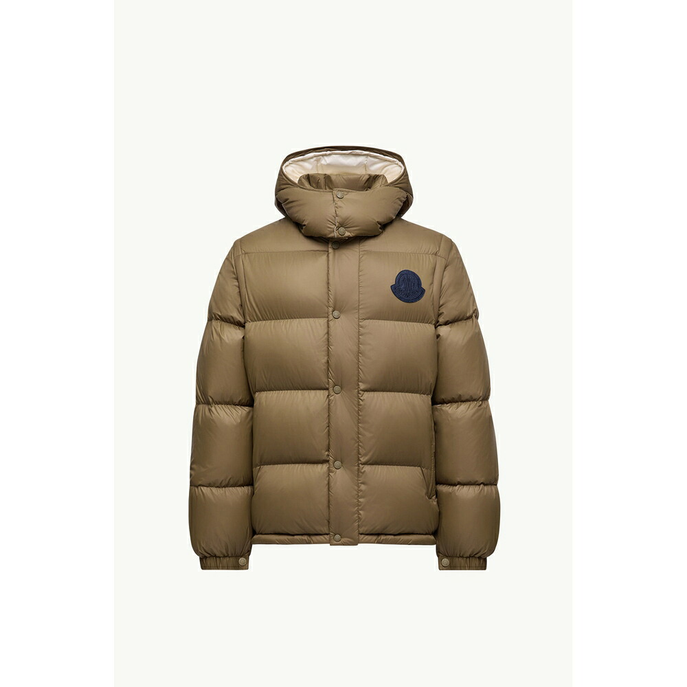 2025/26秋冬 MONCLER モンク軌跡 メンズCYCLONE 2-IN-1 SHORT DOWN JACKET WITH HOOD落ち込む上衣【Verde Oliva 】【貨物輸送無料】【置き目品】