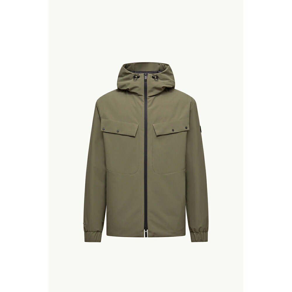 2025/26秋冬 MONCLER モンクレール メンズESCURAYS SHORT DOWN JACKET WITH HOODダウンジャケット【Verde Oliva 】【送料無料】【正規品】 188,200円