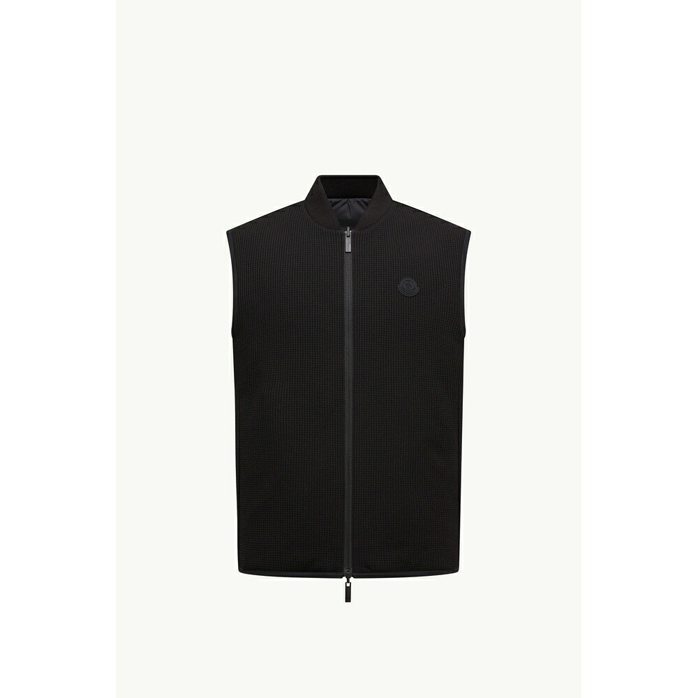 2025/26秋冬 MONCLER モンク軌跡 メンズREVERSIBLE PADDED VEST落ちこむより良い【Nero 】【貨物輸送無料】【定め事品】