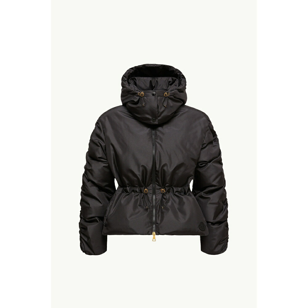 2025/26秋冬 MONCLER モンク軌跡 レディースLOUVIERE HOODED DOWN JACKET落ち込む上衣【Nero 】【貨物輸送無料】【置き目品】
