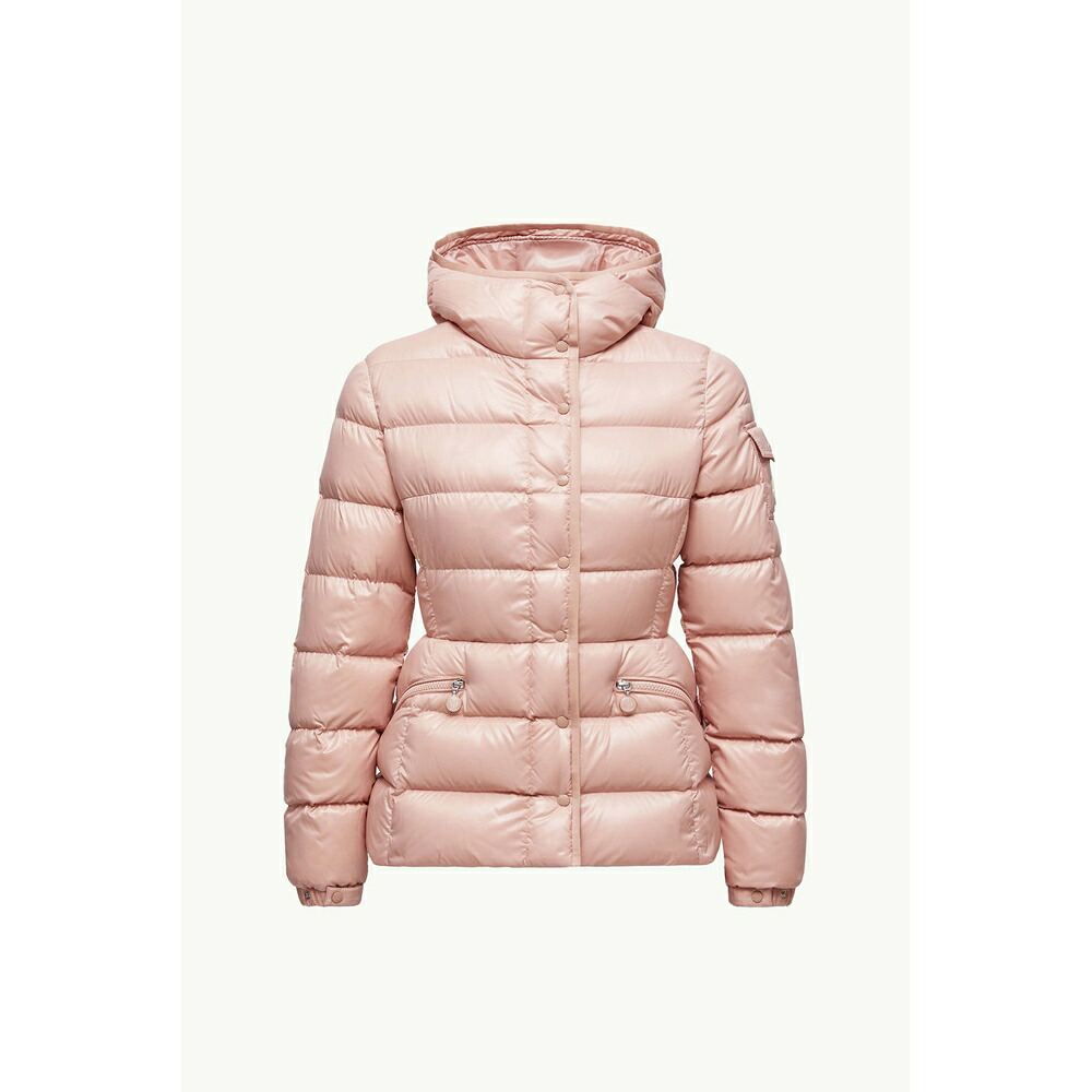 2025/26秋冬 MONCLER モンク軌跡 レディースBARANTE SHORT DOWN JACKET WITH HOOD落ち込む上衣【Rosa 】【貨物輸送無料】【置き目品】