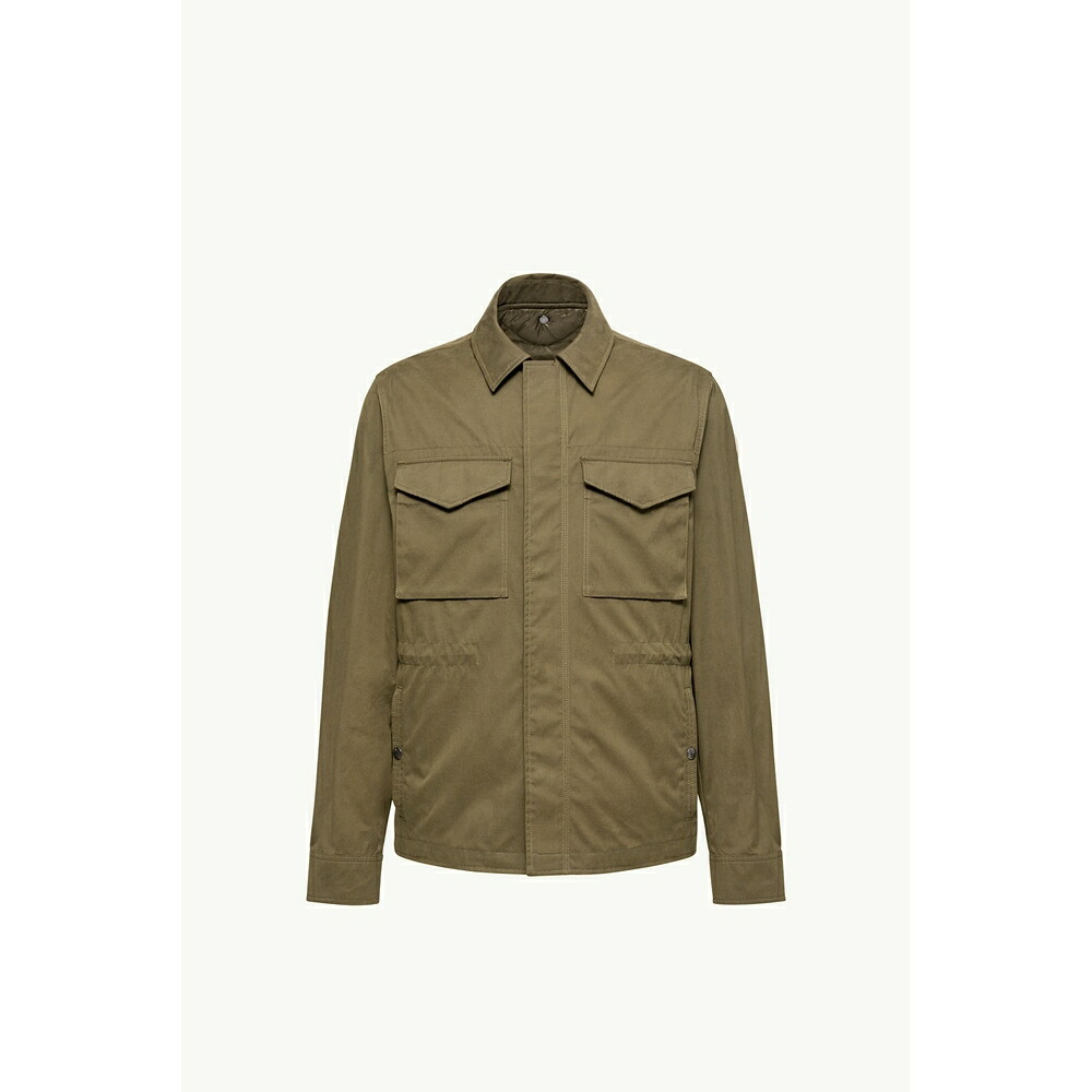 2026春夏 MONCLER モンク軌跡 メンズROQUILLE 3-IN-1 REVERSIBLE DOWN SHIRT JACKET上衣【Olive Green 】【貨物輸送無料】【置き目品】