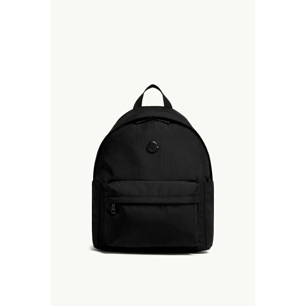 2026春夏 MONCLER モンクレール メンズNEW PIERRICK METAL LOGO BACKPACKバックパック【Black 】【送料無料】【正規品】