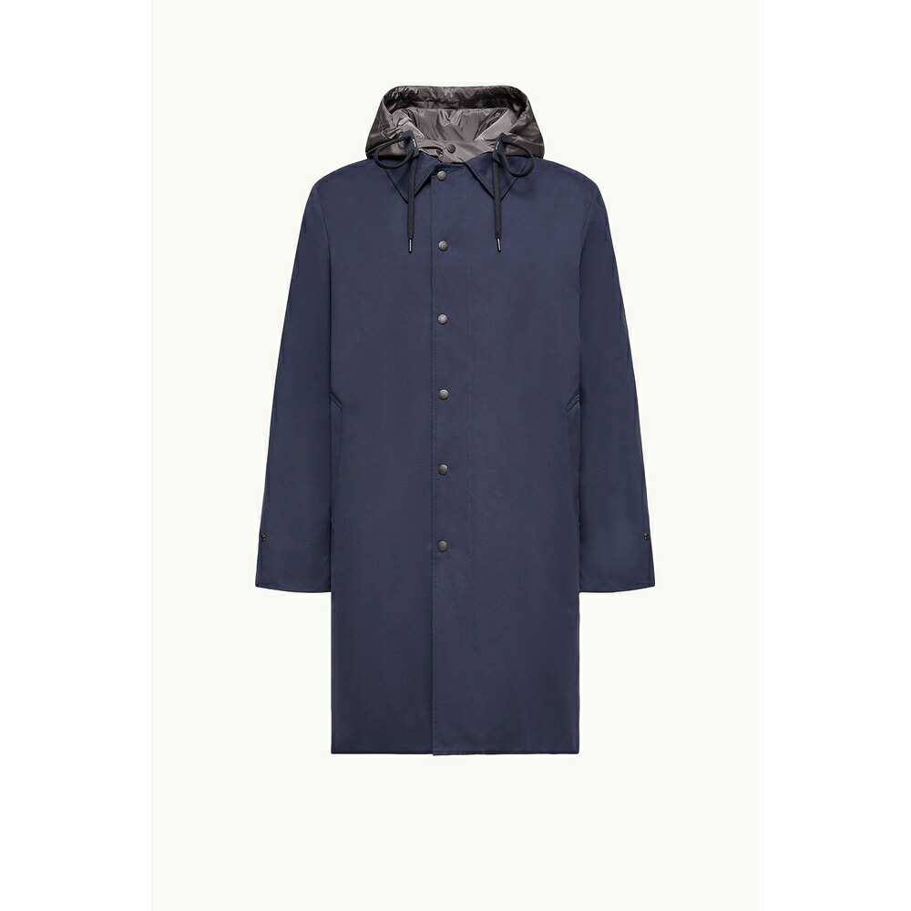 2026春夏 MONCLER モンク軌跡 メンズKERVOYAL HOODED LONG DOWN PARKA JACKET上衣【Navy Blue 】【貨物輸送無料】【置き目品】