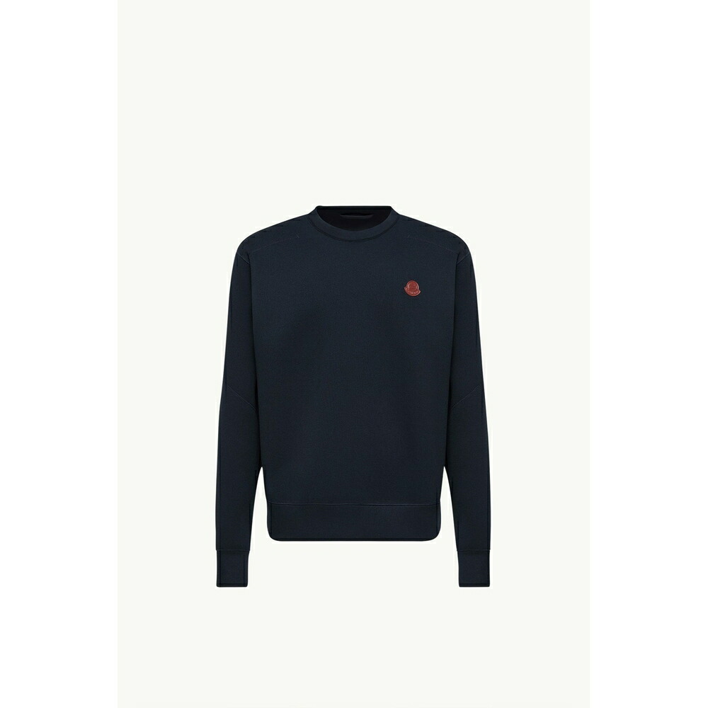 2026春夏 MONCLER モンク軌跡 メンズSTITCH-DETAILED SWEATSHIRT汗水【Navy Blue 】【貨物輸送無料】【定め事品】