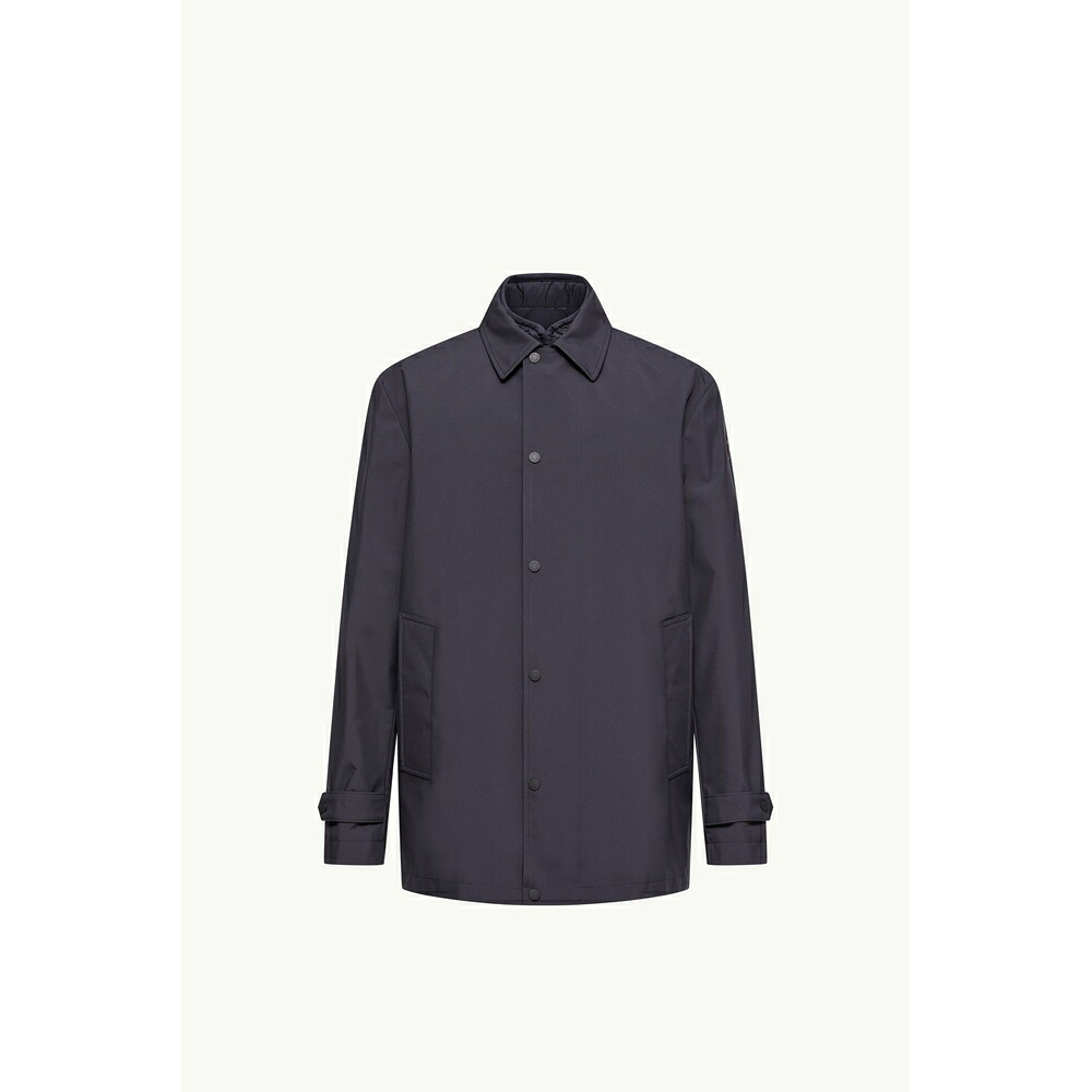 2026春夏 MONCLER モンク線路 メンズBRECON MID-LENGTH 3-IN-1 DOWN SHIRT JACKET上衣【Dark Blue 】【貨物輸送無料】【置き目品】