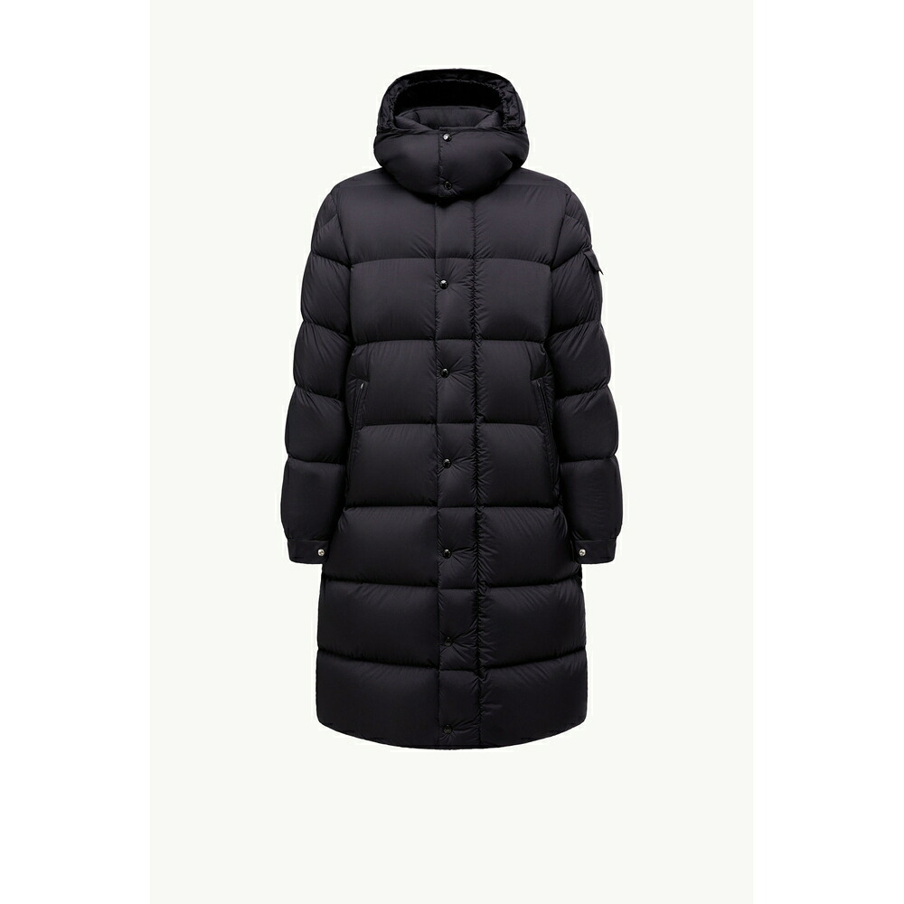 2026春夏 MONCLER モンク線路 メンズHANOVERIAN HOODED LONG DOWN JACKET落ちこむ上衣【Black 】【貨物輸送無料】【置き目品】