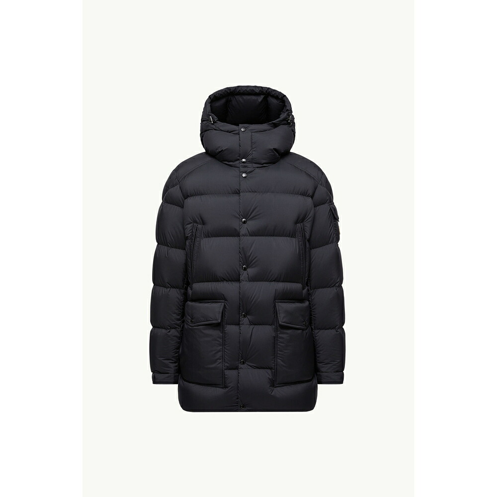 2026春夏 MONCLER モンク線路 メンズBRETAGNE HOODED SHORT DOWN JACKET落ちこむ上衣【Black 】【貨物輸送無料】【置き目品】