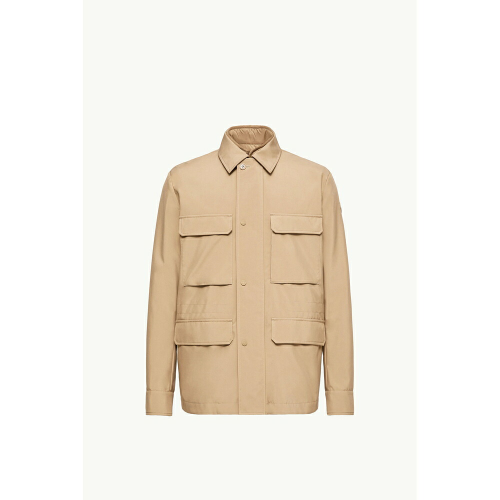 2026春夏 MONCLER モンク線路 メンズEXMOOR 3-IN-1 DOWN FIELD JACKET上衣【Beige 】【貨物輸送無料】【置き目品】