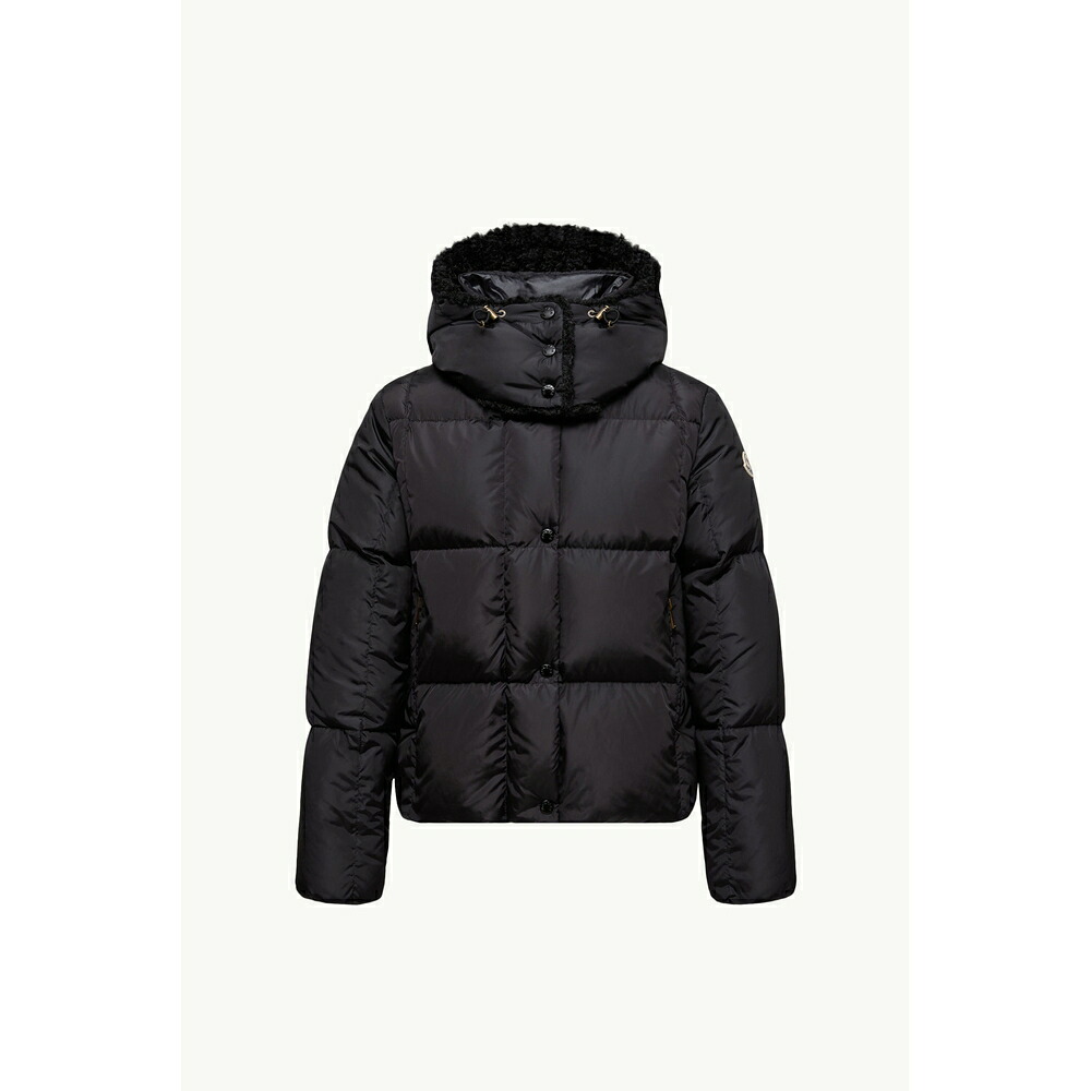 2026春夏 MONCLER モンク軌跡 レディースCASTELNOU SQUARE-QUILTED HOODED SHORT DOWN JACKET落ち込む上衣【Black 】【貨物輸送無料】【置き目品】
