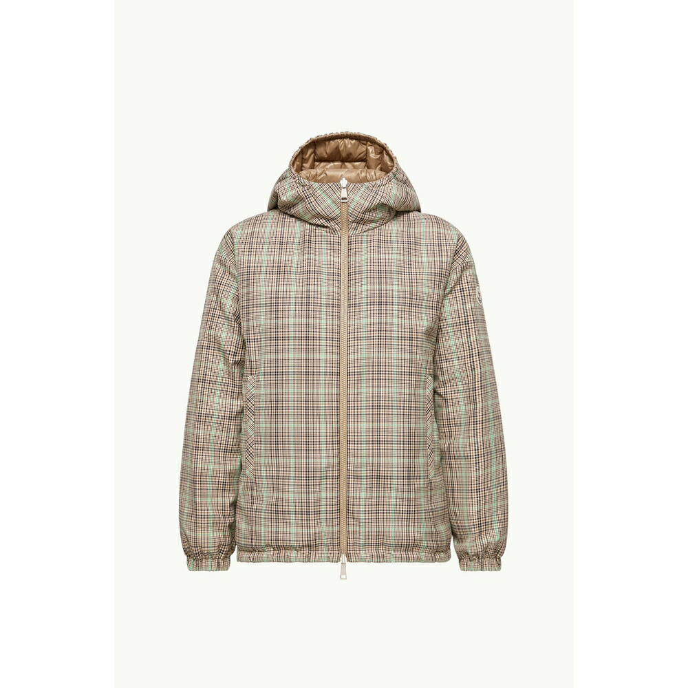 2026春夏 MONCLER モンク軌跡 レディースGRIMPANTE REVERSIBLE HOODED SHORT DOWN JACKET落ち込む上衣【Light Brown 】【貨物輸送無料】【置き目品】