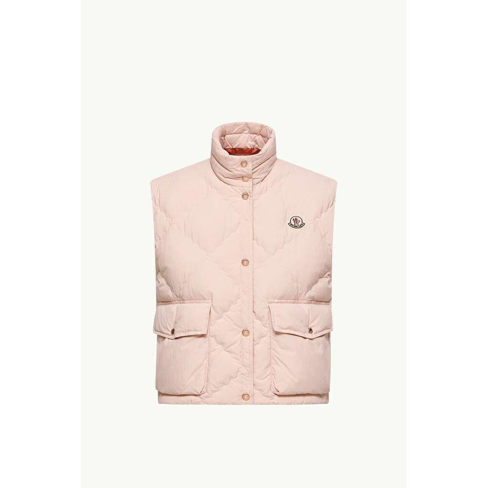 2026春夏 MONCLER モンク軌跡 レディースBIOIS DOWN GILET落ちこむより良い【Light Pink 】【貨物輸送無料】【定め事品】