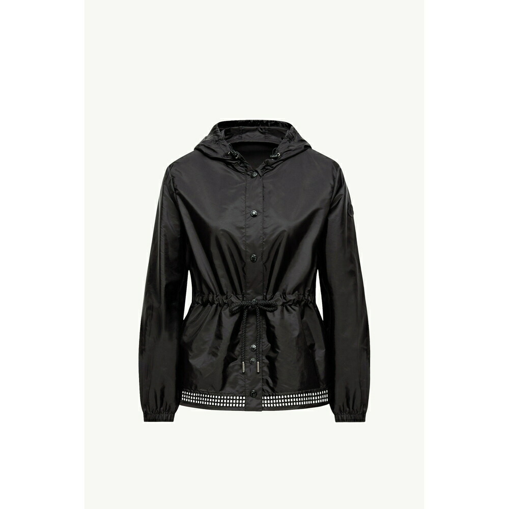 2026春夏 MONCLER モンクレール レディースROCHEBONNE HOODED TAFFETA JACKETジャケット【Black 】【送料無料】【正規品】