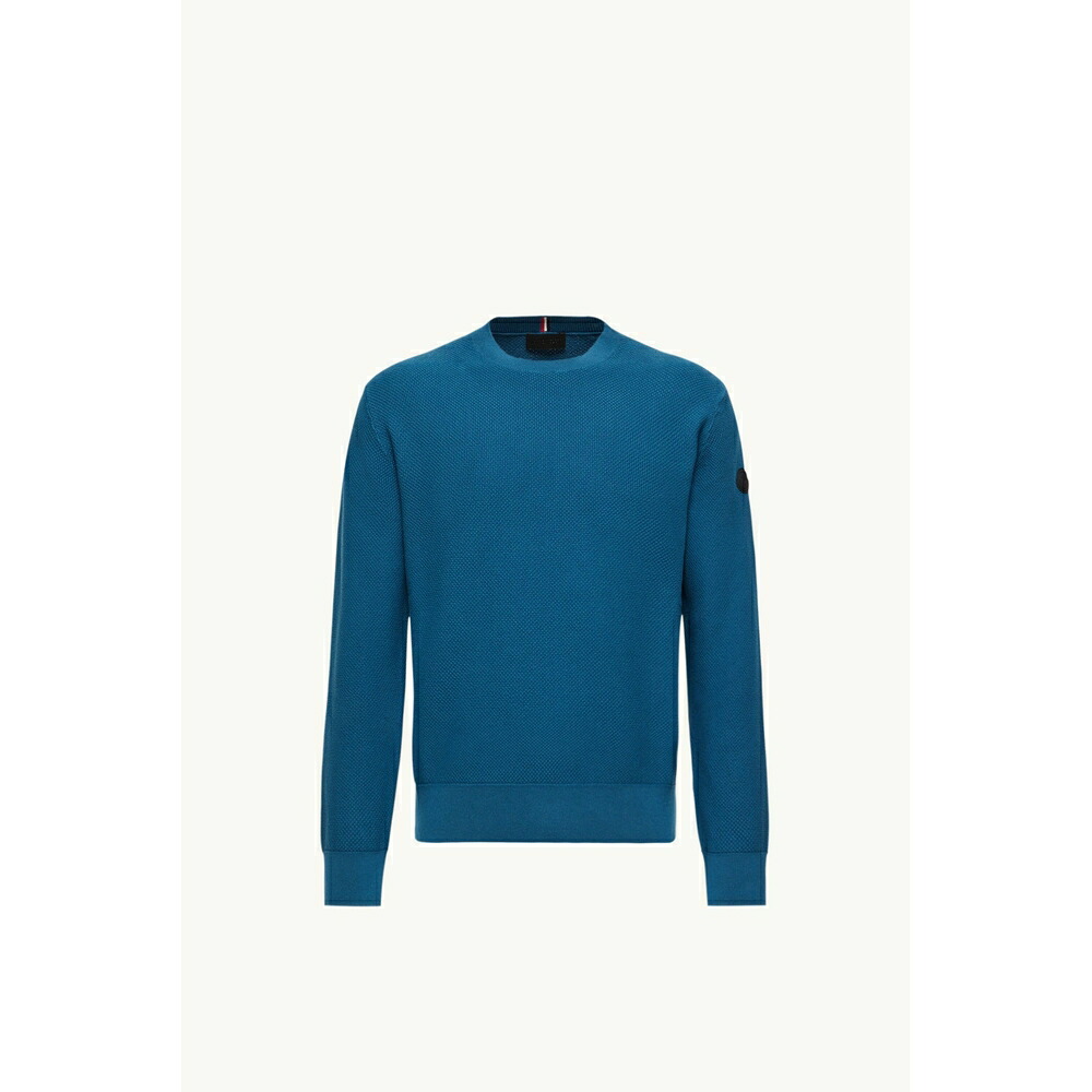2026/27秋冬 MONCLER モンクレール メンズCOTTON KNIT JUMPERジャケット【Ink Blue 】【送料無料】【正規品】｜ブランドバッグ・雑貨CELEBRITY