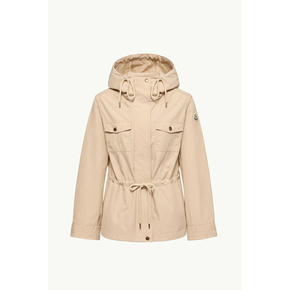 2026/27秋冬 MONCLER モンクレール レディースSERIN HOODED COTTON BLEND PARKAパーカー【Light Beige 】【送料無料】【正規品】|ブランドバッグ・雑貨CELEBRITY