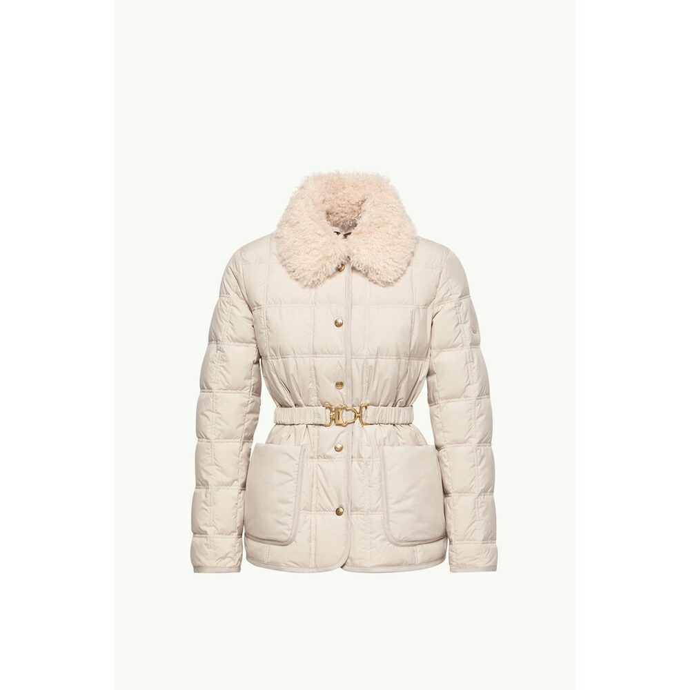 2026/27秋冬 MONCLER モンクレール レディースCYGNES BELTED SHORT DOWN JACKETダウンジャケット【Light Beige 】【送料無料】【正規品】｜ブランドバッグ・雑貨CELEBRITY