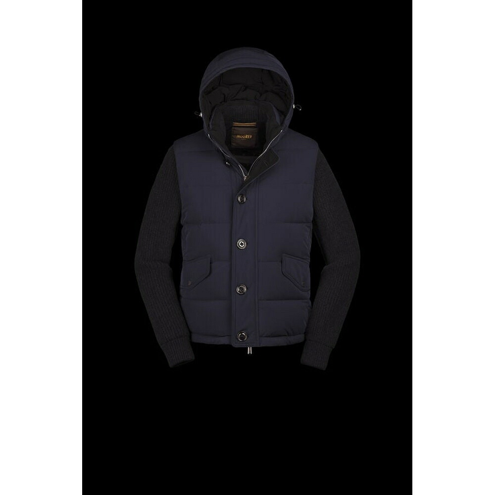ムーレー MooRER 2025/26秋冬 メンズ FOSCOLO-KNM上衣【darkblu 】【貨物輸送無料】【置き目品】
