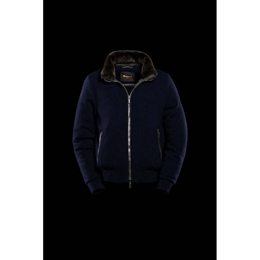 ムーレー MooRER 2025/26秋冬 メンズ BELLATI-MRW上衣【navy 】【貨物輸送無料】【置き目品】