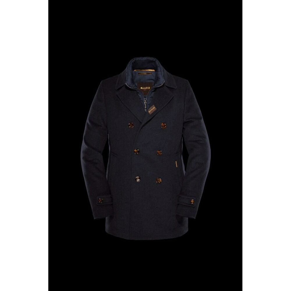 ムーレー MooRER 2025/26秋冬 メンズ BOLGI-LE上衣【navy 】【貨物輸送無料】【置き目品】