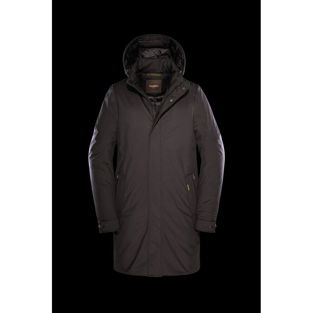 ムーレー MooRER 2025/26秋冬 メンズ VERMONT-ADS上衣【nero 】【貨物輸送無料】【置き目品】