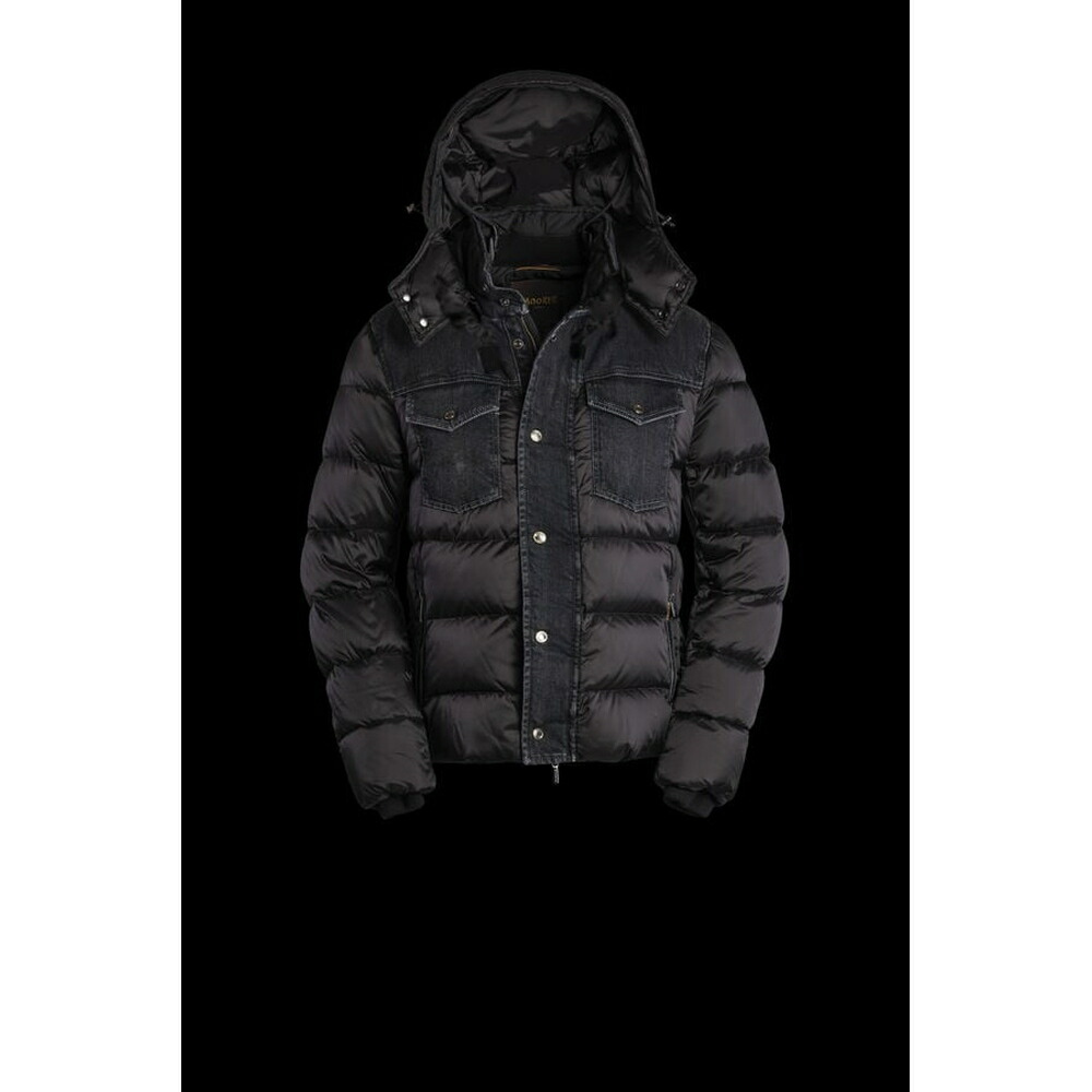ムーレー MooRER 2025/26秋冬 メンズ TEVE-106S落ち込む上衣【black 】【貨物輸送無料】【定まり品】