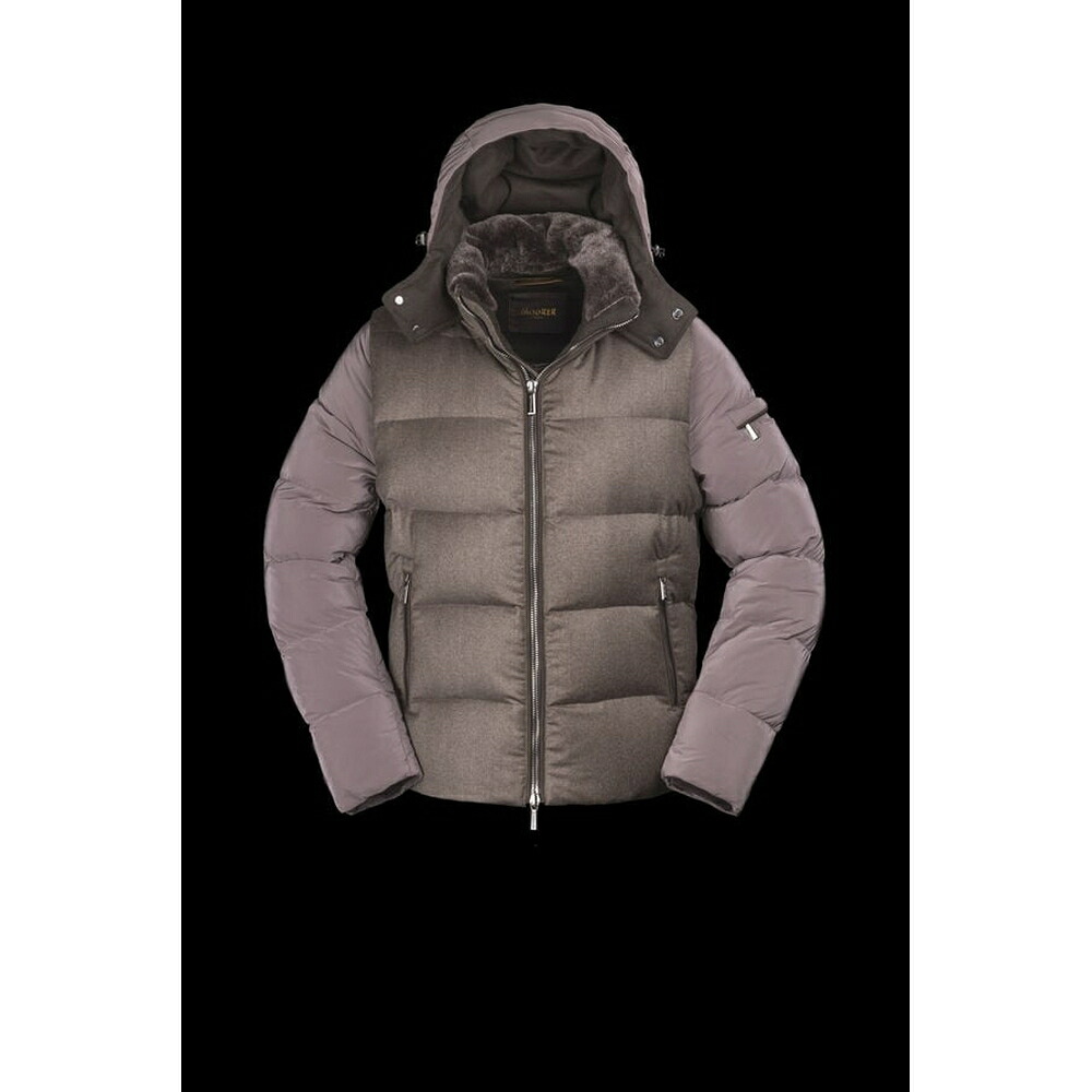 ムーレー MooRER 2025/26秋冬 メンズ CASCIANO-FUR-OSL落ちこむ上衣【cacao 】【貨物輸送無料】【置き目品】