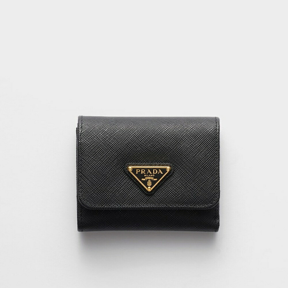 プラダ PRADA 2026春夏 レディース サフィアーノレザー 財布1MH043_2IGZ_F0002【ブラック 】【送料無料】【正規品】｜ブランドバッグ・雑貨CELEBRITY