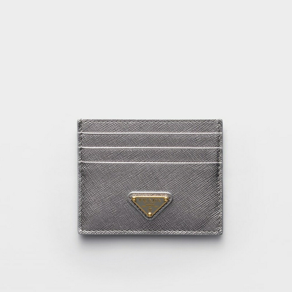プラダ PRADA 2026春夏 レディース サフィアーノトライアングル カードホルダー1MC025_QHH_F0135【シルバー 】【送料無料】【正規品】｜ブランドバッグ・雑貨CELEBRITY 47,880円