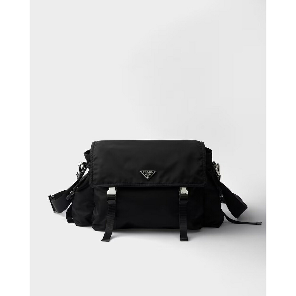 プラダ PRADA 2026秋冬 メンズ プラダ エクスプローラ Re Nylon xレザー バッグ【ブラック 】【送料無料】【正規品】｜ブランドバッグ・雑貨CELEBRITY