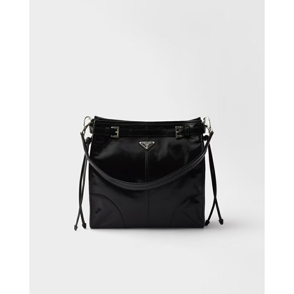 プラダ PRADA 2026秋冬 メンズ プラダ ボニー レザーショルダーバッグ【ブラック 】【送料無料】【正規品】|ブランドバッグ・雑貨CELEBRITY