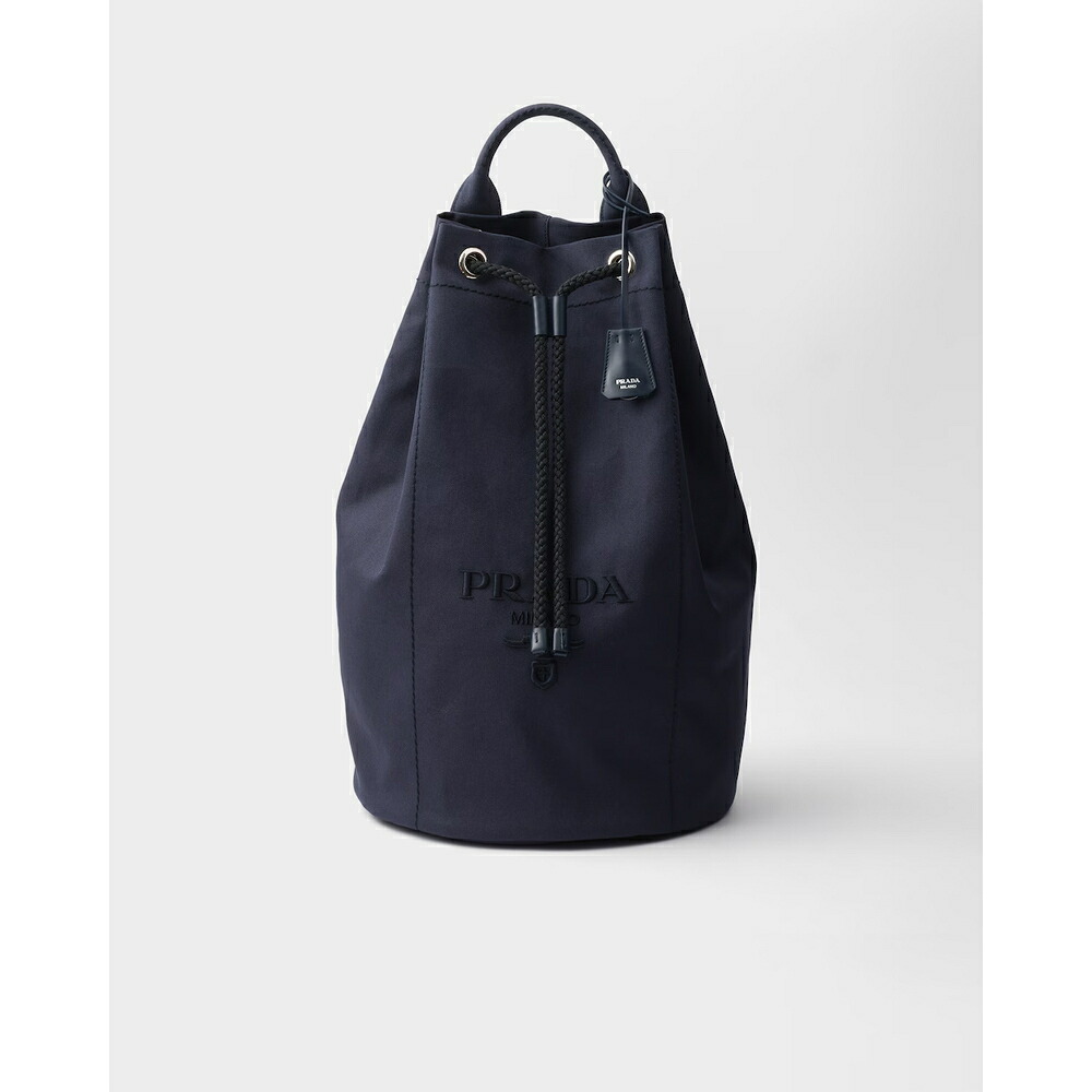 プラダ PRADA 2026秋冬 メンズ キャンバス ドローストリング ダッフルバッグ【バルティックブルー 】【送料無料】【正規品】|ブランドバッグ・雑貨CELEBRITY