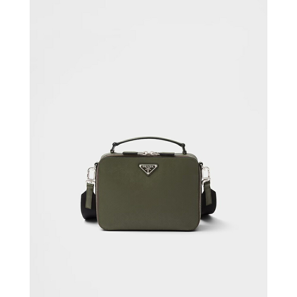 プラダ PRADA 2026秋冬 メンズ プラダ ブリック サフィアーノレザーバッグ【ローデングリーン 】【送料無料】【正規品】|ブランドバッグ・雑貨CELEBRITY