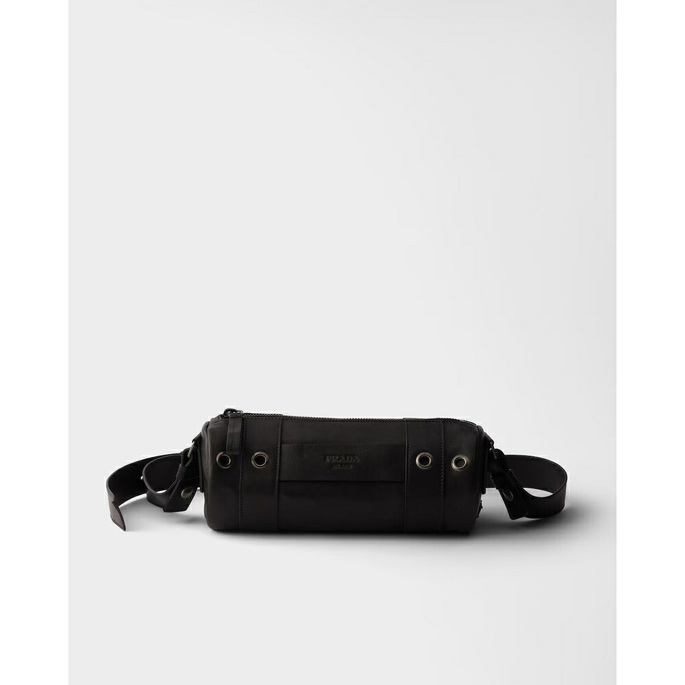プラダ PRADA 2026秋冬 メンズ レザー ショルダーバッグ【ブラック 】【送料無料】【正規品】|ブランドバッグ・雑貨CELEBRITY