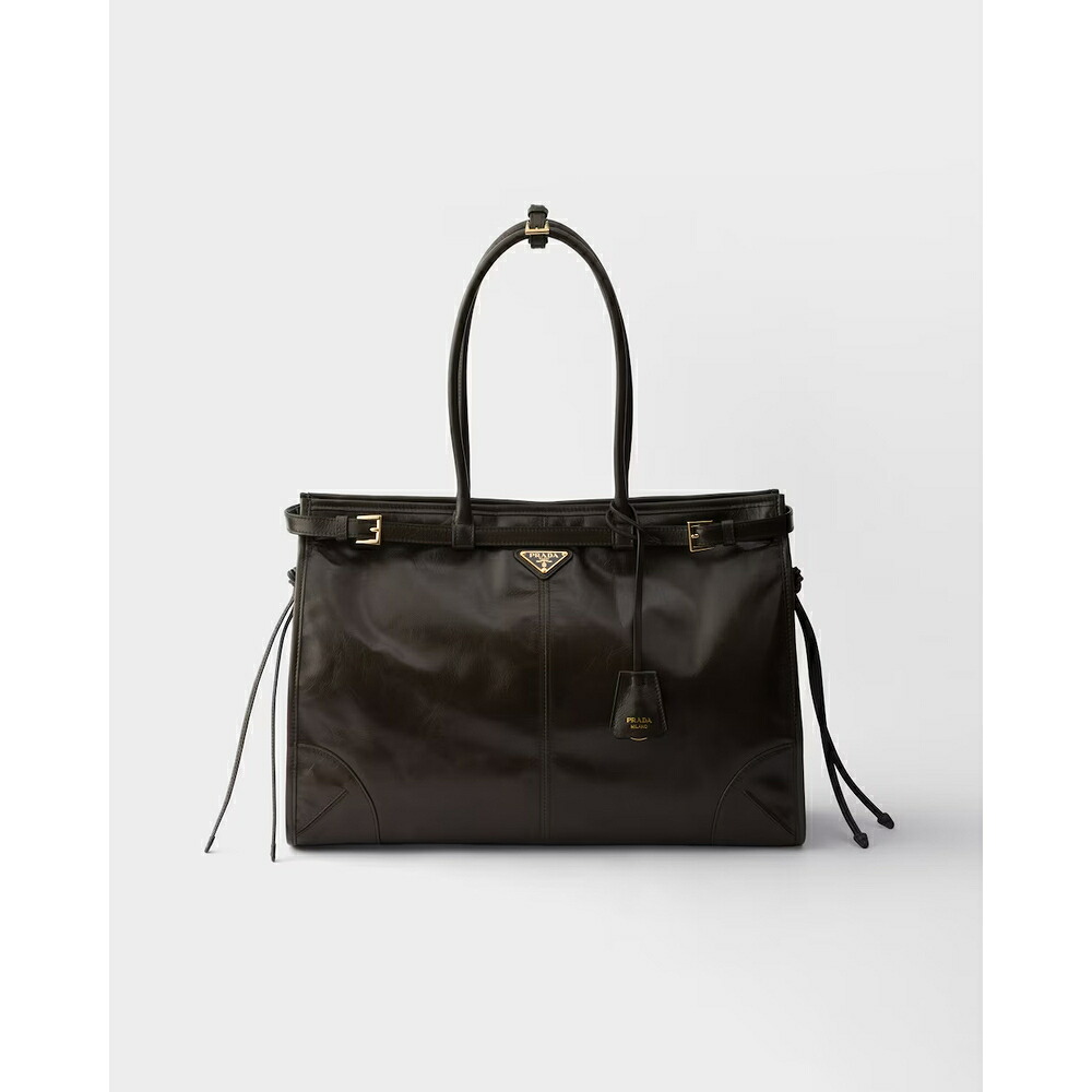 プラダ PRADA 2026秋冬 レディース ボニー エクストララージ レザーバッグ1BA439_2CYR_F05VJ_V_OOM【フォレストグリーン 】【送料無料】【正規品】｜ブランドバッグ・雑貨CELEBRITY