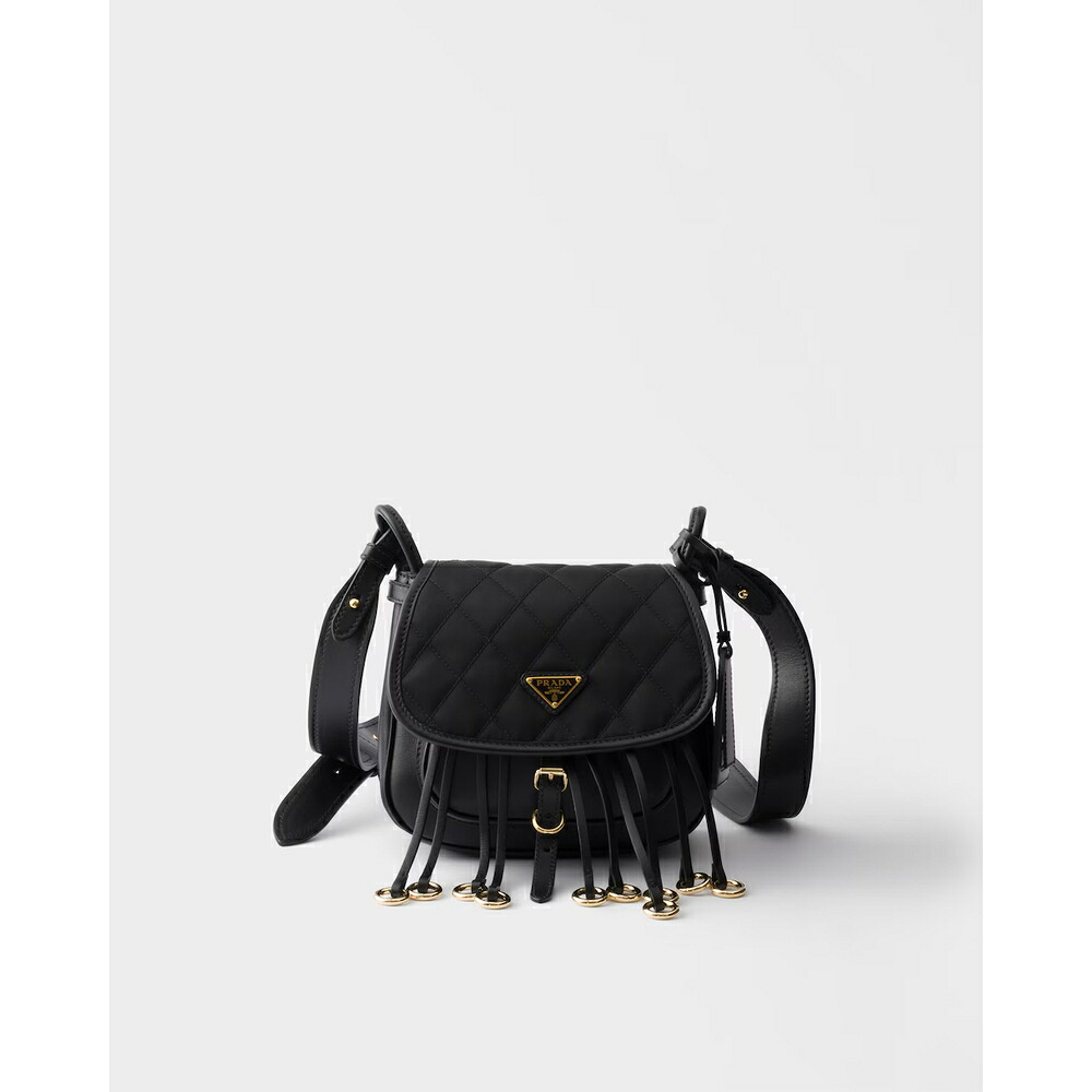 プラダ PRADA 2026秋冬 レディース コルセール Re Nylon レザー ミニ ショルダーバッグ1BD412_2ZU8_F0002_V_OOU【ブラック 】【送料無料】【正規品】|ブランドバッグ・雑貨CELEBRITY