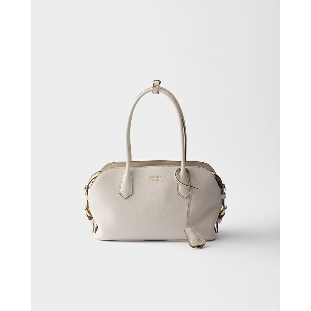 プラダ PRADA 2026秋冬 レディース シニェ ミディアム レザー トートバッグ1BG609_2HF2_F0K74_V_DOO【チョークホワイト 】【送料無料】【正規品】｜ブランドバッグ・雑貨CELEBRITY 329,445円