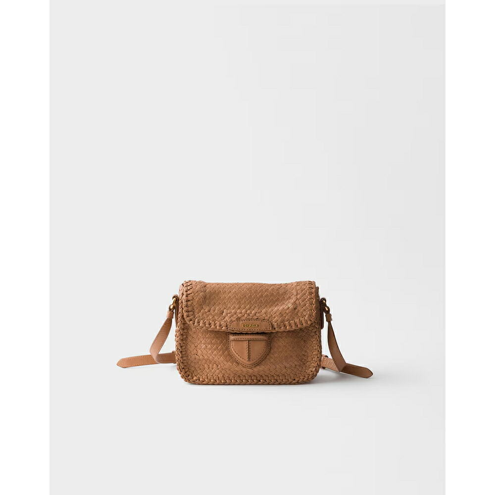 プラダ PRADA 2026秋冬 レディース ウーヴンレザー ミニ ショルダーバッグ1BD781_2AII_F0036_V_OOO【サンドベージュ 】【送料無料】【正規品】|ブランドバッグ・雑貨CELEBRITY