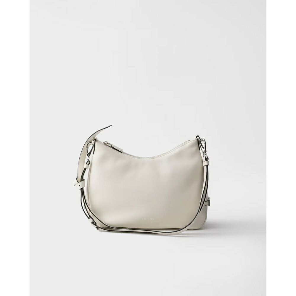 プラダ PRADA 2026秋冬 レディース フォールド ミディアム レザーバッグ1BC290_2CYS_F0PG7_V_OOO【ホワイト 】【送料無料】【正規品】|ブランドバッグ・雑貨CELEBRITY