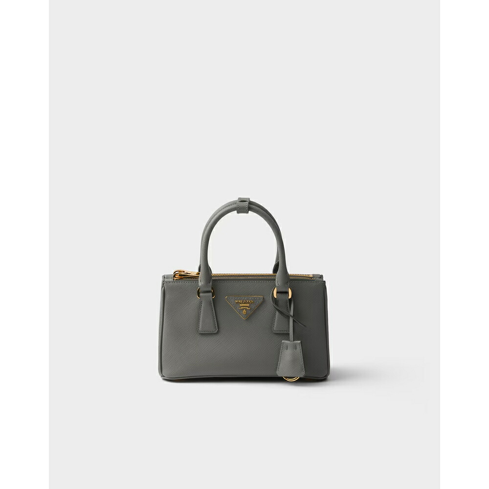 プラダ PRADA 2026秋冬 レディース サフィアーノレザー ミニバッグ1BA916_NZV_F0480_V_EOO【スレートグレー 】【送料無料】【正規品】｜ブランドバッグ・雑貨CELEBRITY