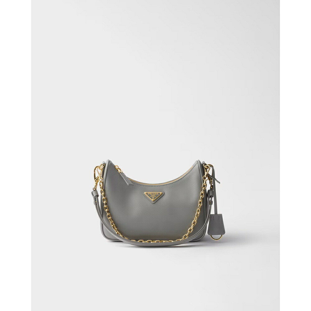 プラダ PRADA 2026秋冬 レディース Re Edition サフィアーノレザー ミニバッグ1BC204_NZV_F0CUK_V_QOM【クラウディグレー 】【送料無料】【正規品】｜ブランドバッグ・雑貨CELEBRITY