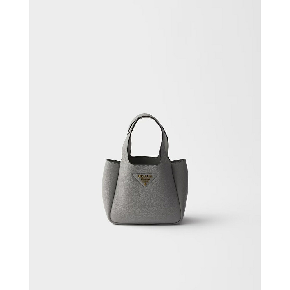 プラダ PRADA 2026秋冬 レディース リエゾン ミニ レザー ハンドバッグ1BA349_2DKV_F04GU_V_ONO【グラナイトグレー 】【送料無料】【正規品】｜ブランドバッグ・雑貨CELEBRITY