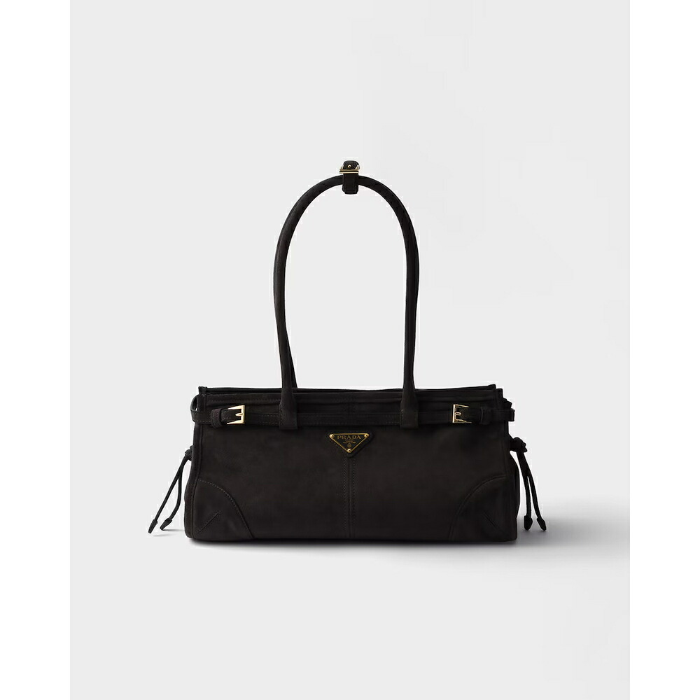 プラダ PRADA 2026秋冬 レディース ボニー ミディアム スエード ハンドバッグ1BA426_2C4S_F0308_V_MOO【アンスラサイトグレー 】【送料無料】【正規品】｜ブランドバッグ・雑貨CELEBRITY 282,015円